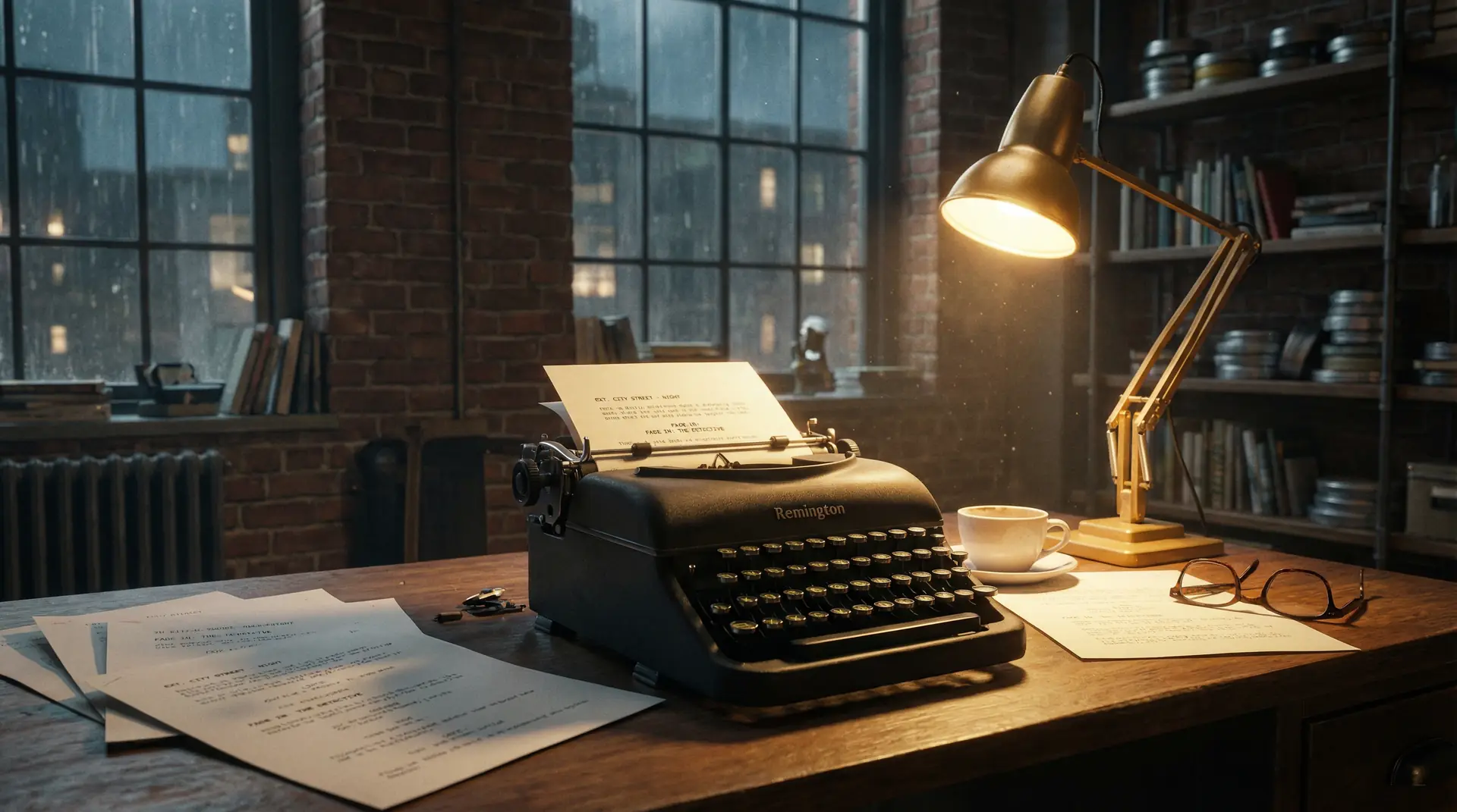 怎么把自己弄到喷泉 剧本交易角 - 编剧创作工作台
